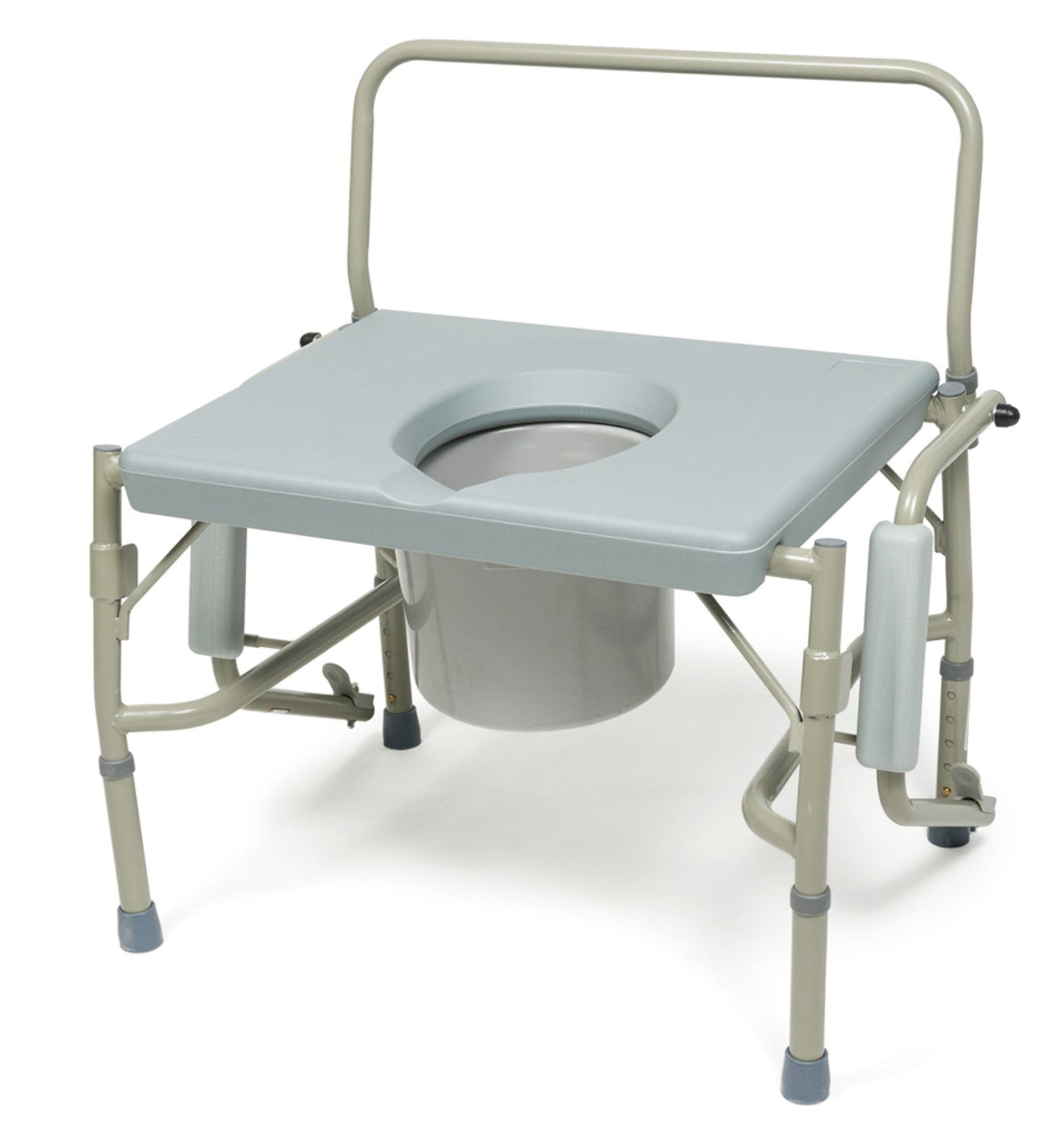 Imperial Collection 3-in-1 Steel Drop Arm Commode