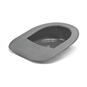 Bariatric Bedpan Graphite Mega Fracture