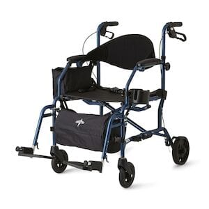 Rollator Transport Combo Chair